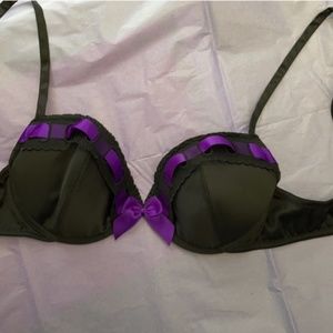 LS BLK/PURPLE  Push up, M  *P1013